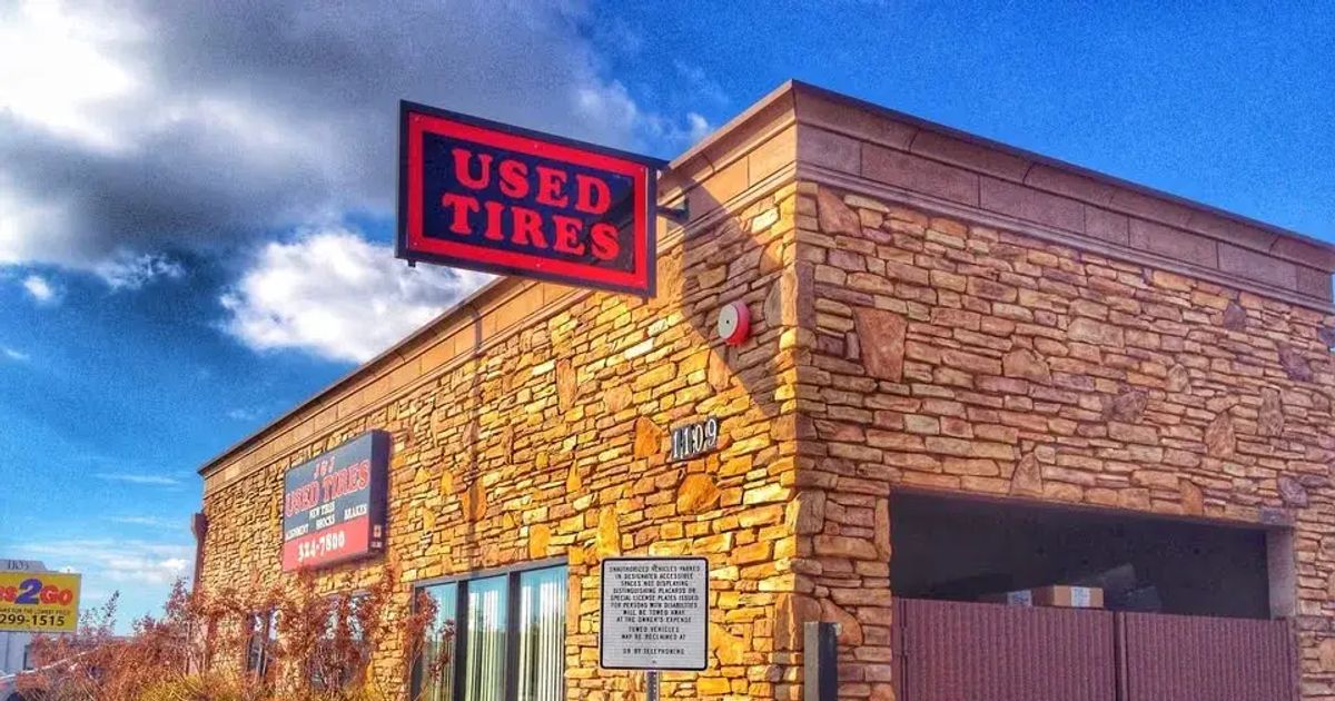 J & J Used Tire website