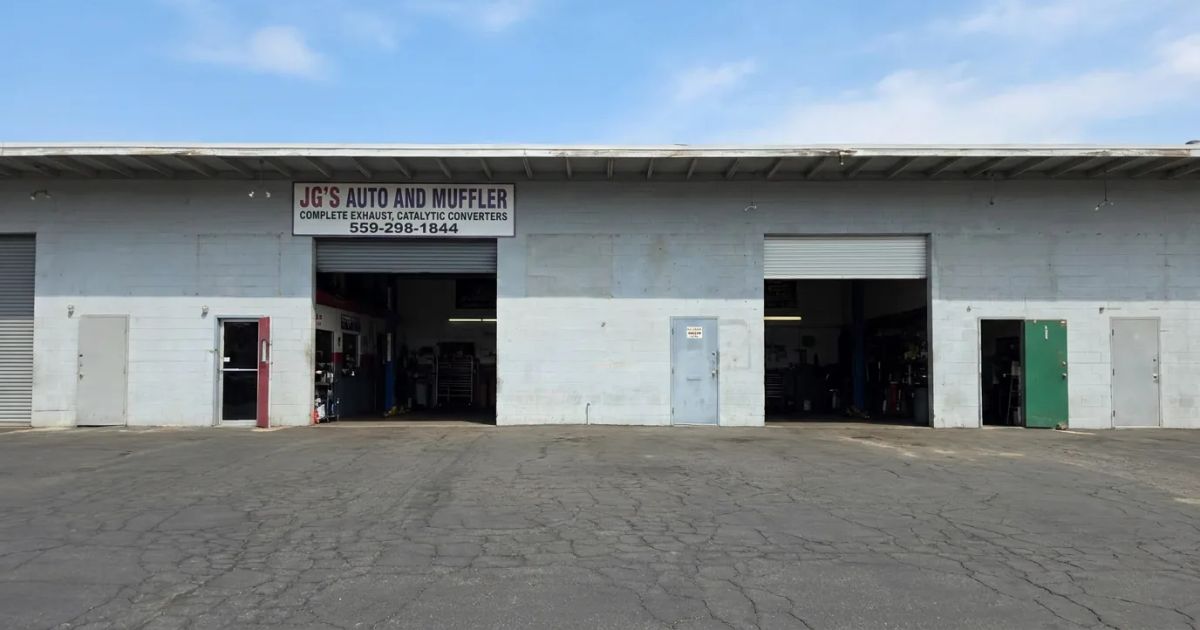 JG's Auto and Muffler website