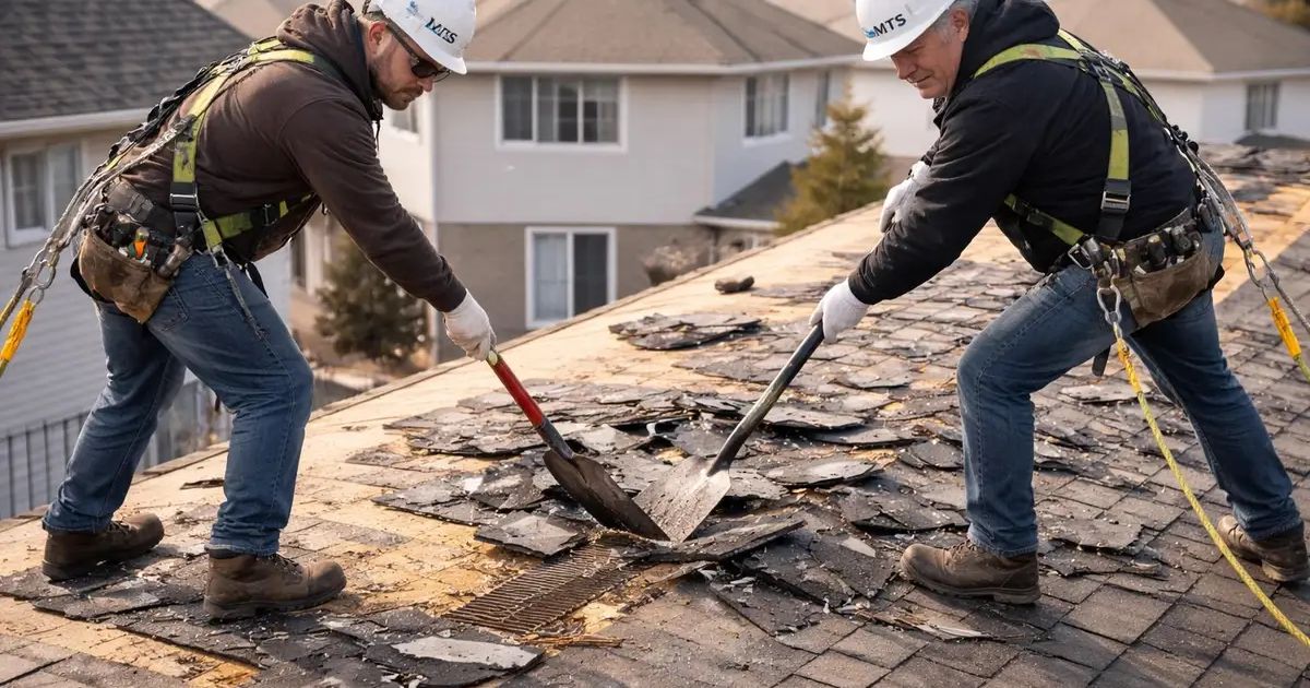 My Three Sons Roofing website